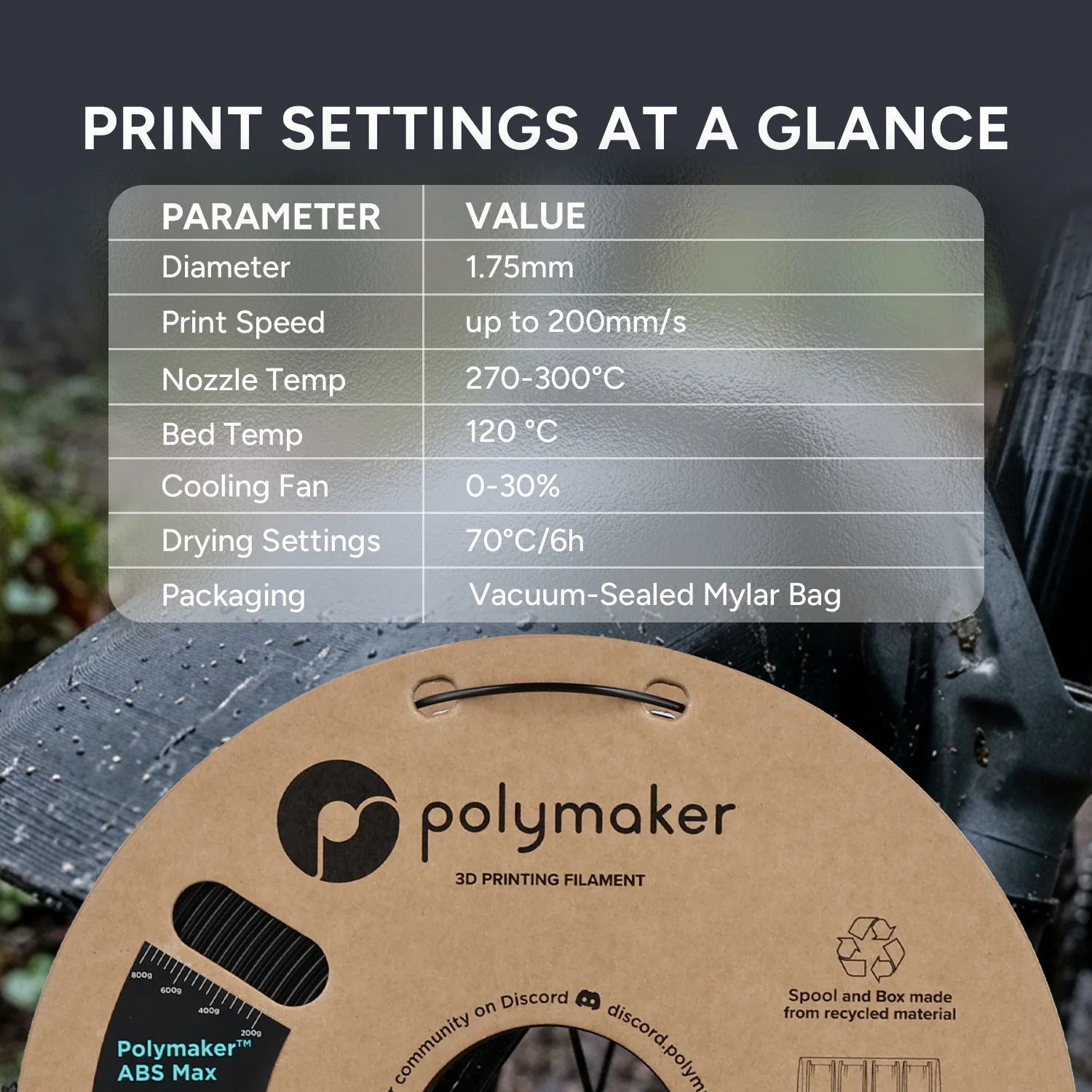 Polymaker™ ABS Max - Image 9